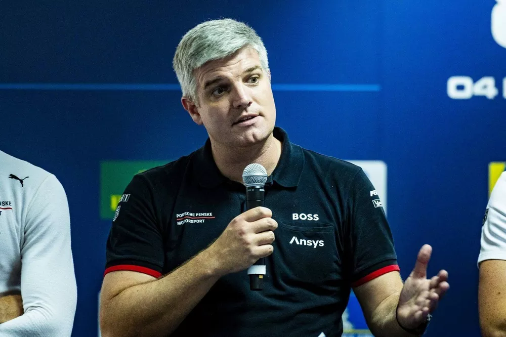 Jonathan Diuguid, amministratore delegato di Porsche Penske Motorsport