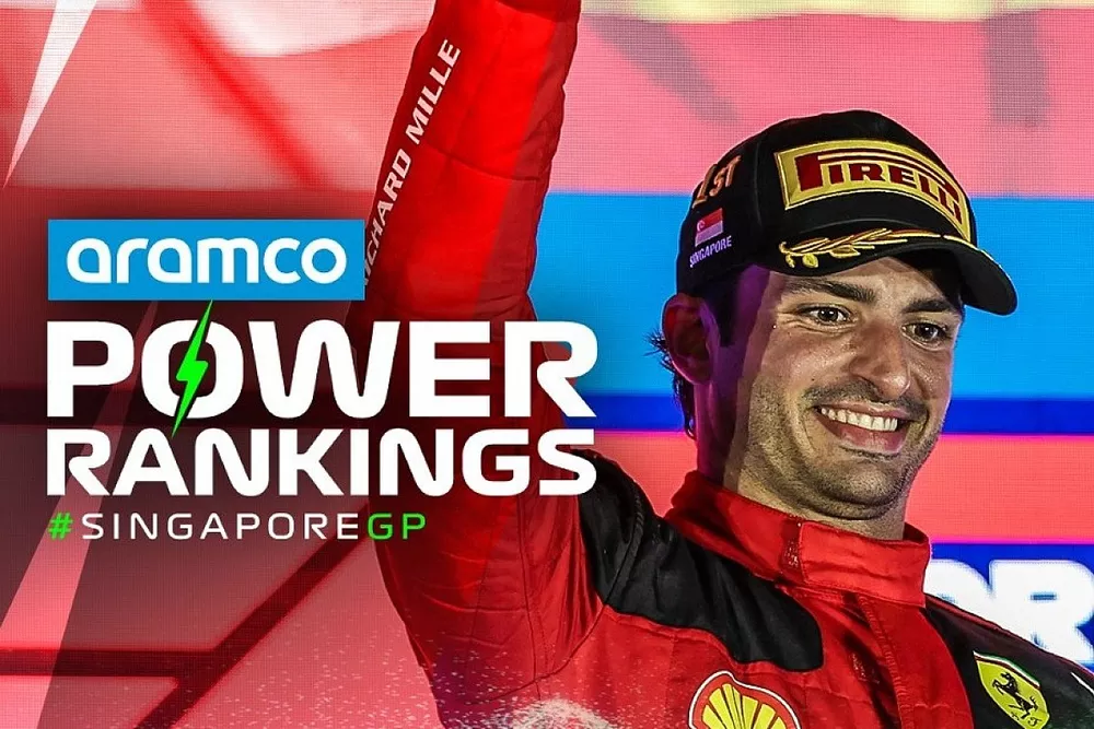 Power Rankings del Gran Premio de Singapur 2023 de F1