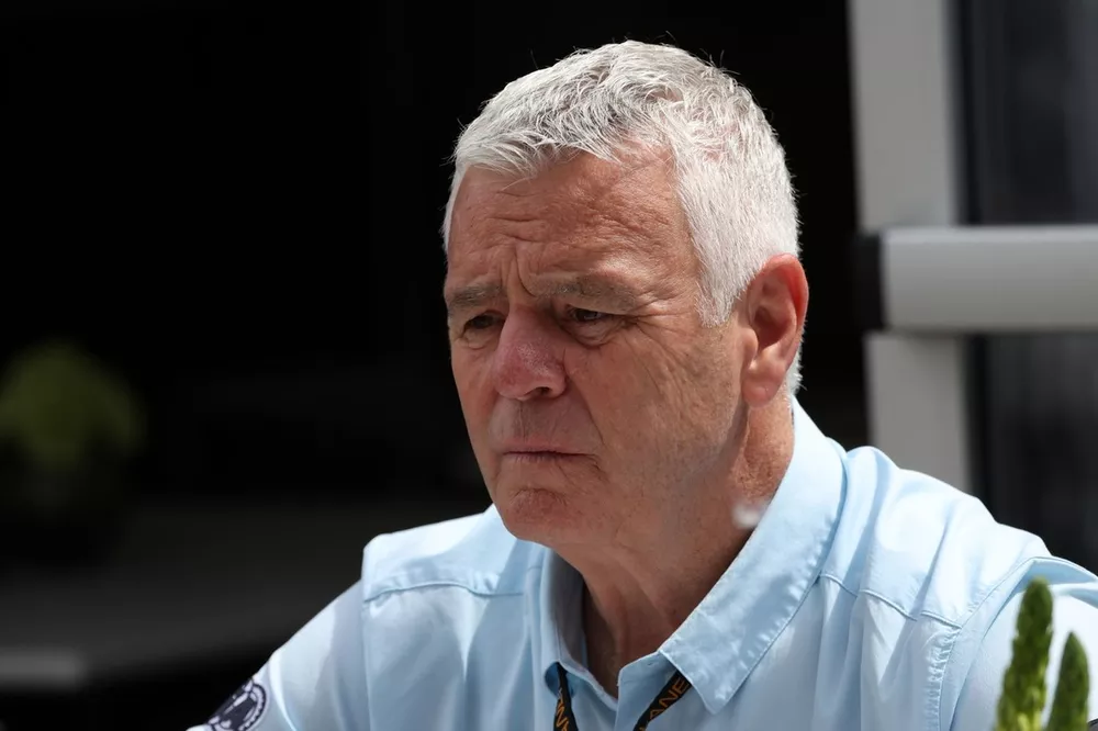 Derek Warwick, voormalig Formule 1-coureur en steward