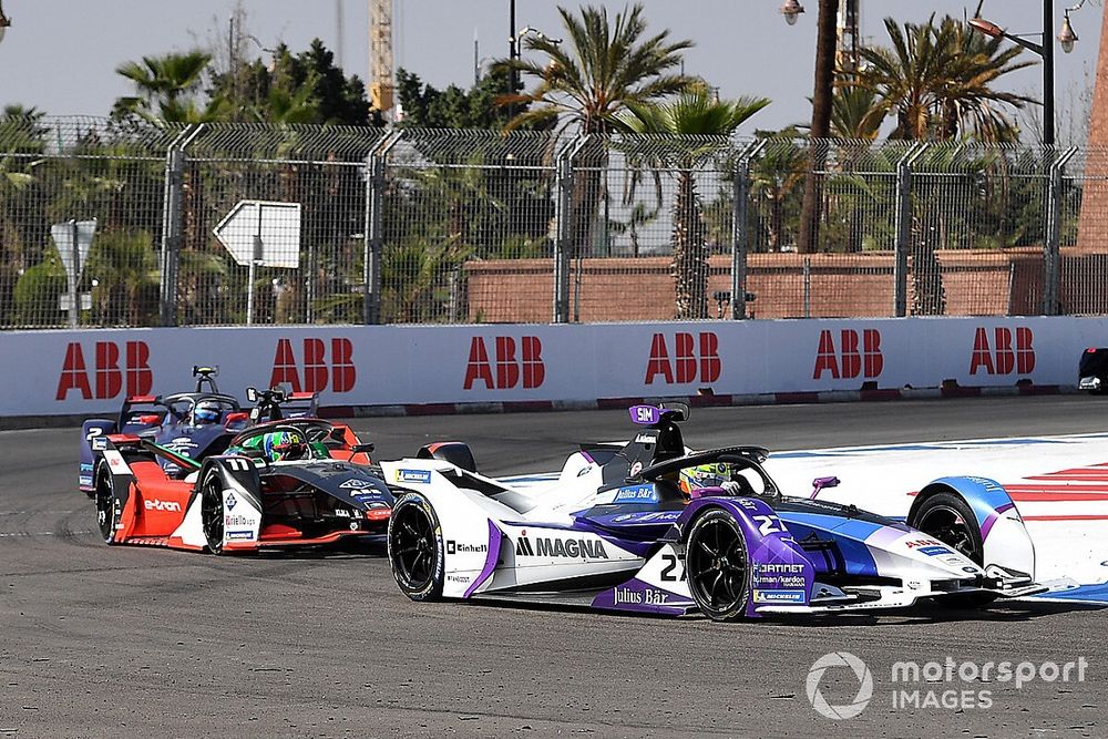 Alexander Sims, BMW I Andretti Motorsports, BMW iFE.20 Lucas Di Grassi, Audi Sport ABT Schaeffler, Audi e-tron FE06, Sam Bird, Virgin Racing, Audi e-tron FE06 