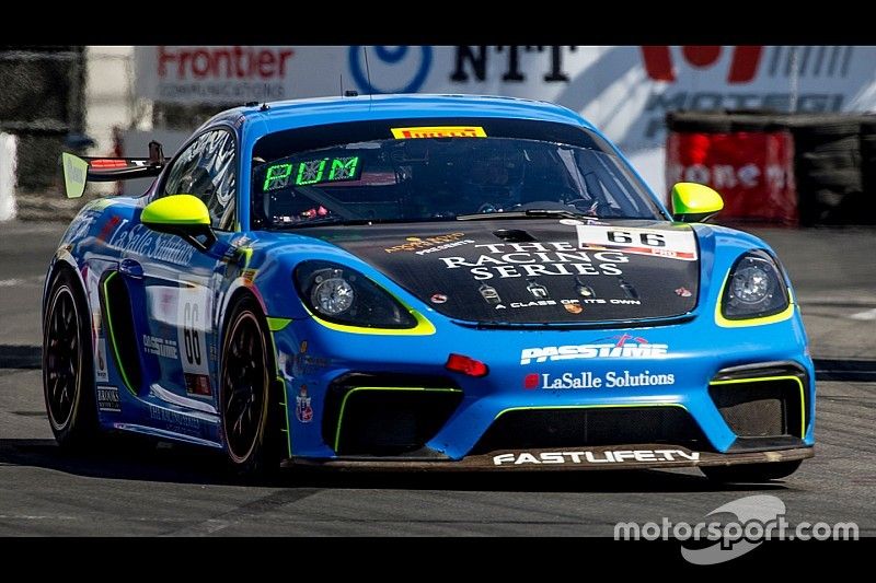 Pole Sitter Spencer Pumpelly, TRG- The Racers Group, Porsche 718 Cayman CS MR