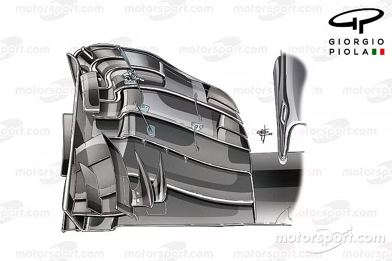 McLaren MP4/31 front wing, Hungarian GP