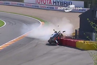 Video: Heftiger Crash mit Überschlag von Nicki Thiim bei WEC