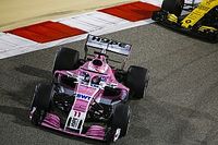 Pérez y Hartley penalizados por su error en la vuelta de formación