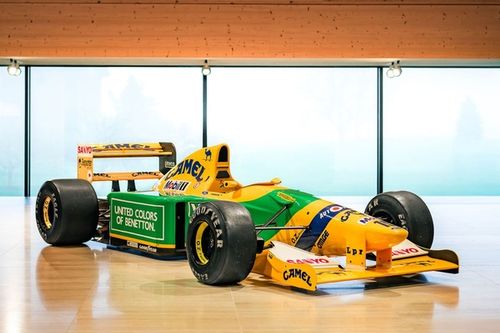 A subasta el Benetton con el que Schumacher logr&oacute; su primera victoria en la F1 1992