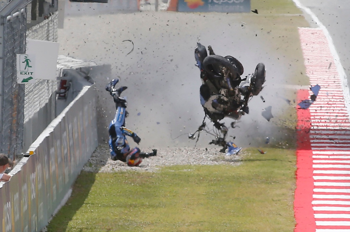 MotoGP | Alex Marquez ha la clavicola destra fratturata, ma anche una frattura marginale della vertebra C7