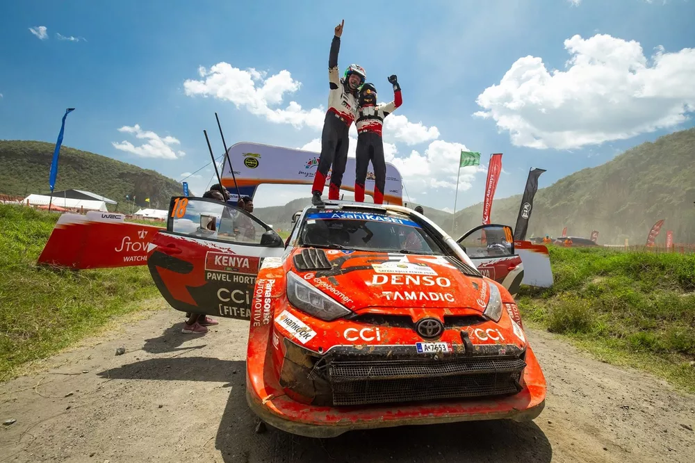 Takamoto Katsuta, Aaron Johnston, Toyota Gazoo Racing WRT Toyota GR Yaris Rally1
