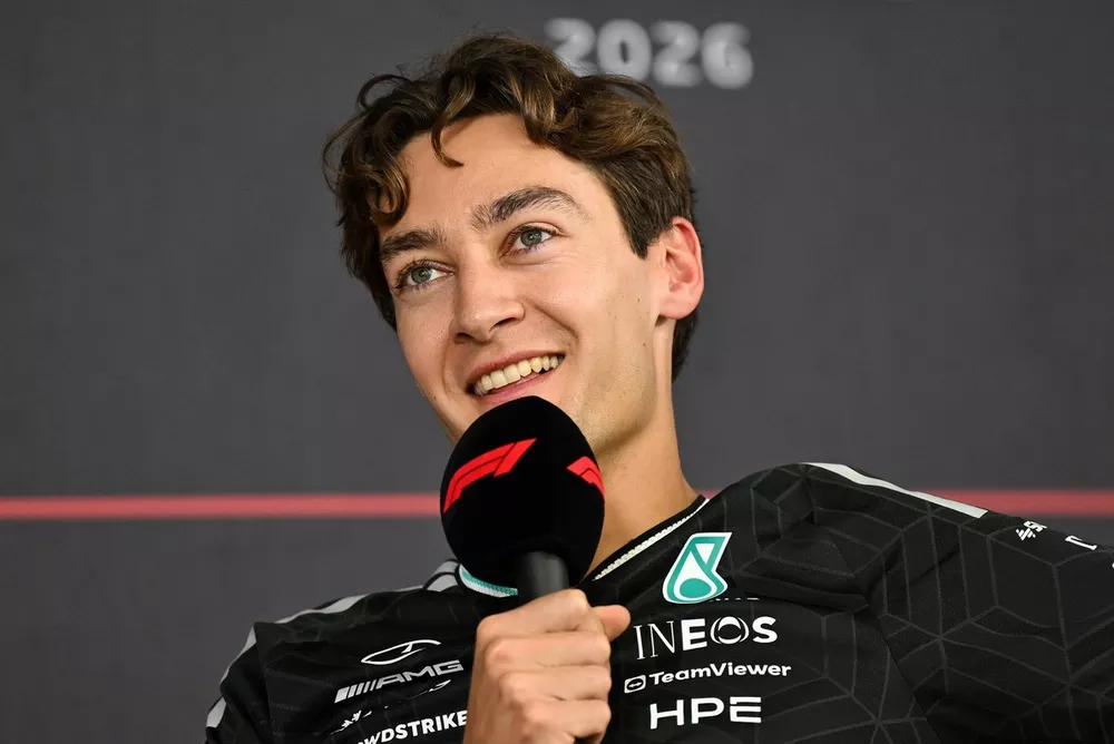 George Rusell Miami George Russell sends confident Miami Grand Prix message after April reset
