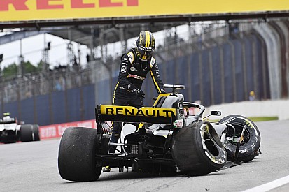 Hülkenberg : "Une petite erreur, mais beaucoup de dégâts"