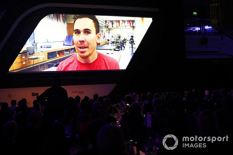 Autosport Awards: Robert Wickens sends message