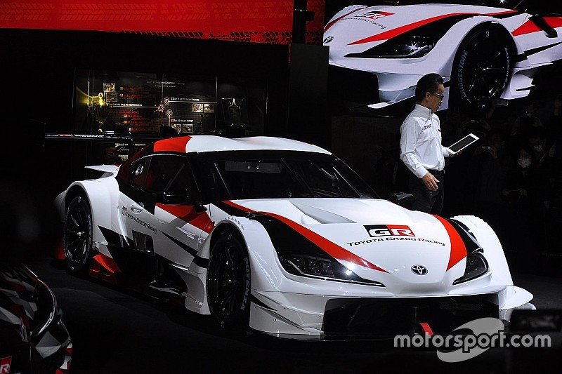 トヨタ、スープラのスーパーGTコンセプトモデルを東京オートサロンで発表