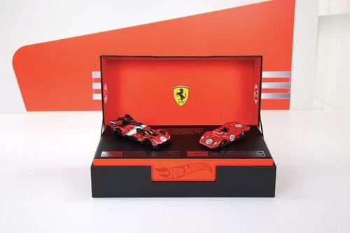 Hot Wheels presenta su colección de Ferrari a escala
