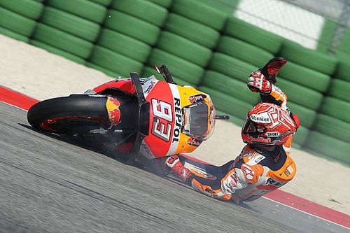 Márquez aimerait continuer à faire baisser son nombre de chutes