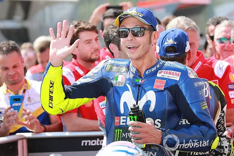 Segundo Valentino Rossi, Yamaha Factory Racing