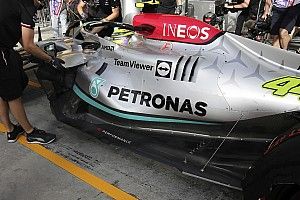 An&aacute;lisis t&eacute;cnico: el nuevo fondo del Mercedes W13 no funciona