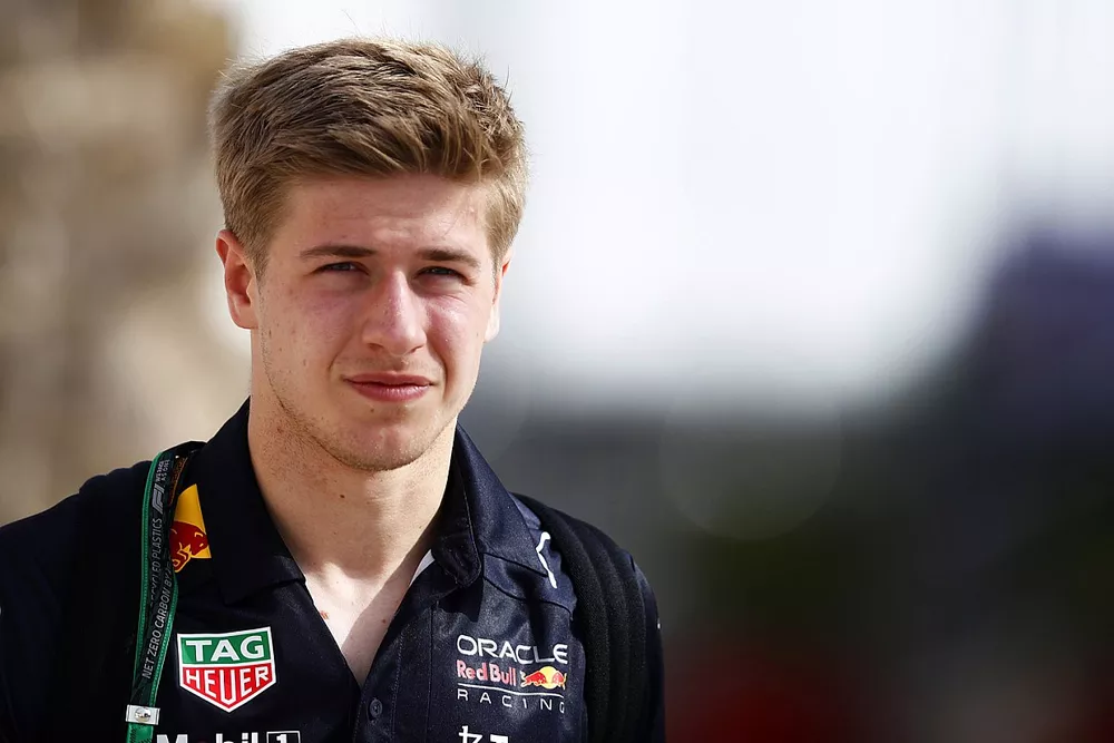 Juri Vips, pilote de r&eacute;serve Red Bull Racing 
