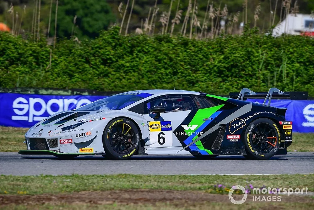 #6 Imperiale Racing, Lamborghini Hurac&aacute;n GT3 Evo: Daan Pijl, Raul Guzman