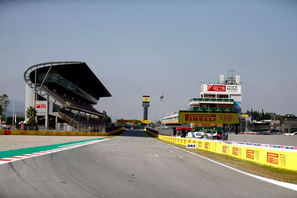 Recta de meta del Circuito de Barcelona