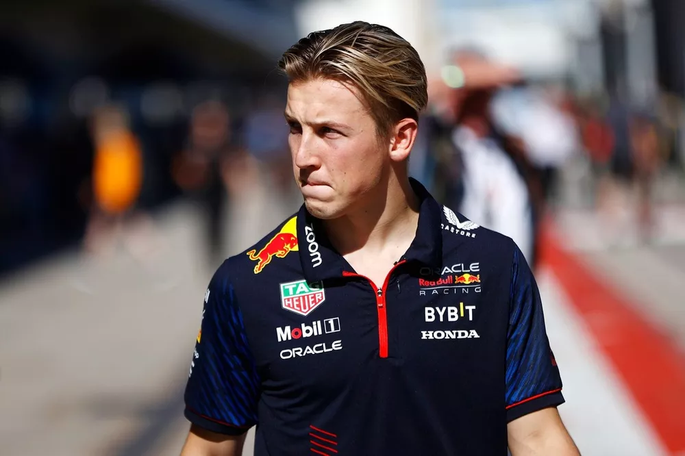 Liam Lawson, piloto reserva, Red Bull Racing 