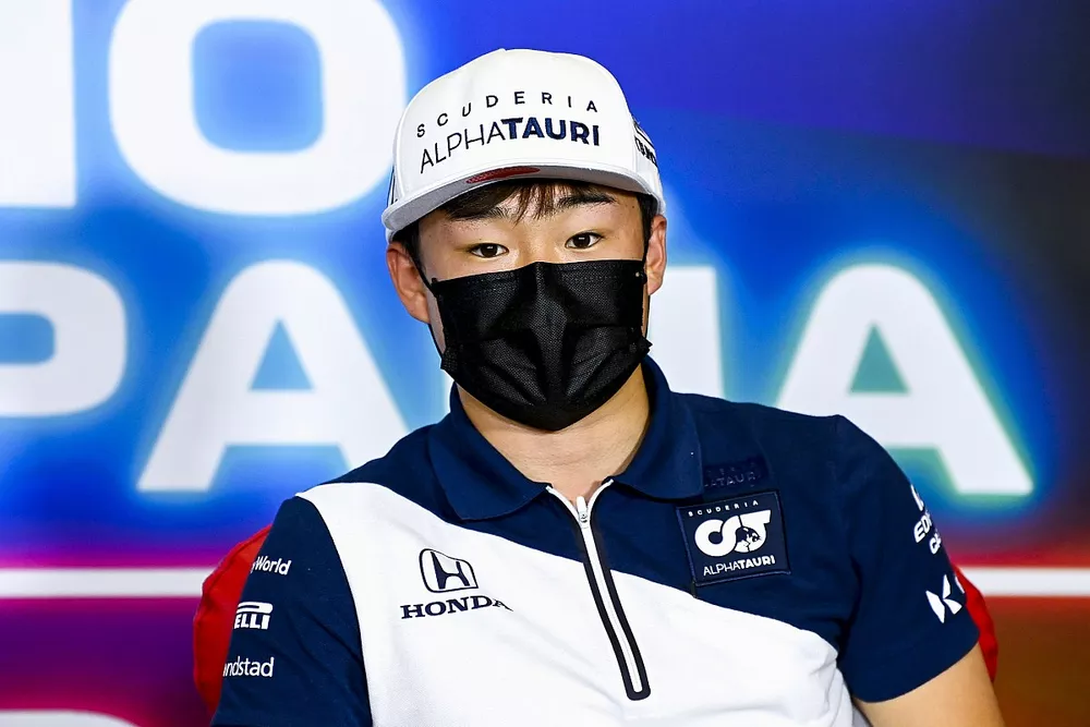 Yuki Tsunoda, AlphaTauri in the Press Conference 