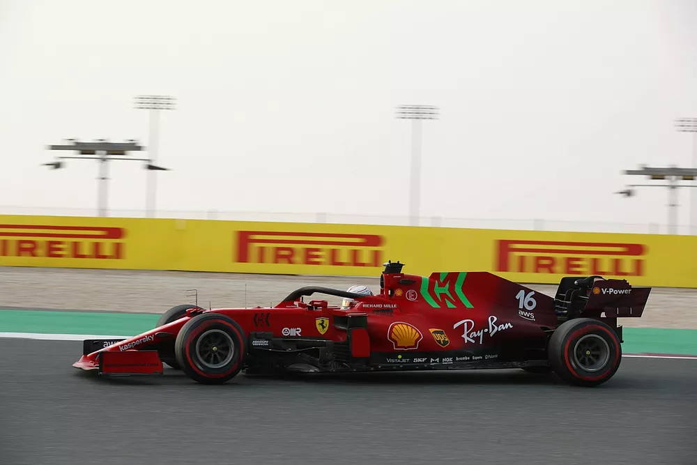 Charles Leclerc, Ferrari SF21 