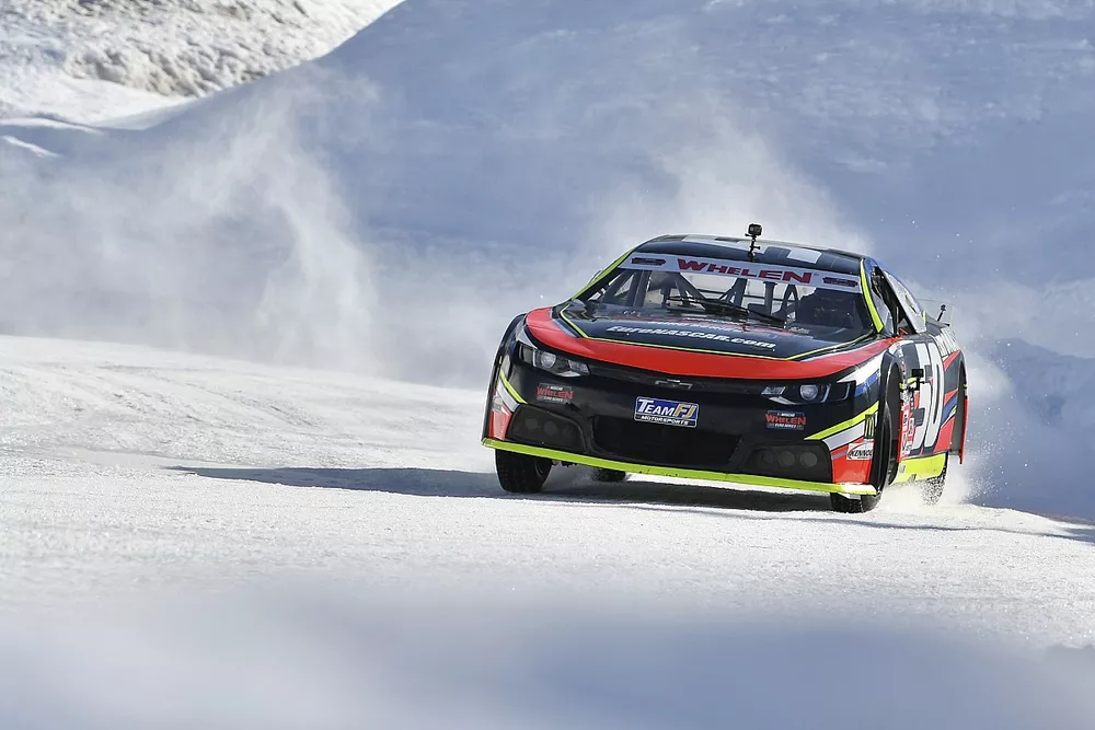 NASCAR Whelen Euro Series organizers Team FJ tested the series&rsquo; cars on the snow