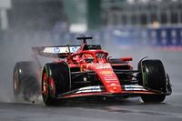 La curiosa multa a Leclerc por rodar con intermedios en Canad&aacute; F1