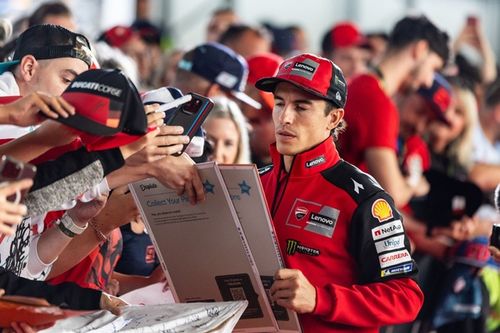 Márquez: "No puedes salir a la pista, a once carreras del final, con la mentalidad de no caerte"