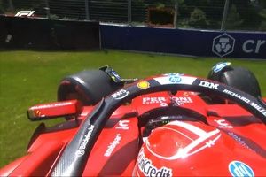 VÍDEO F1: Leclerc bate e causa interrupção do treino 1 no Canadá