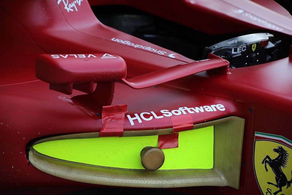 Ferrari F1-75 technical detail