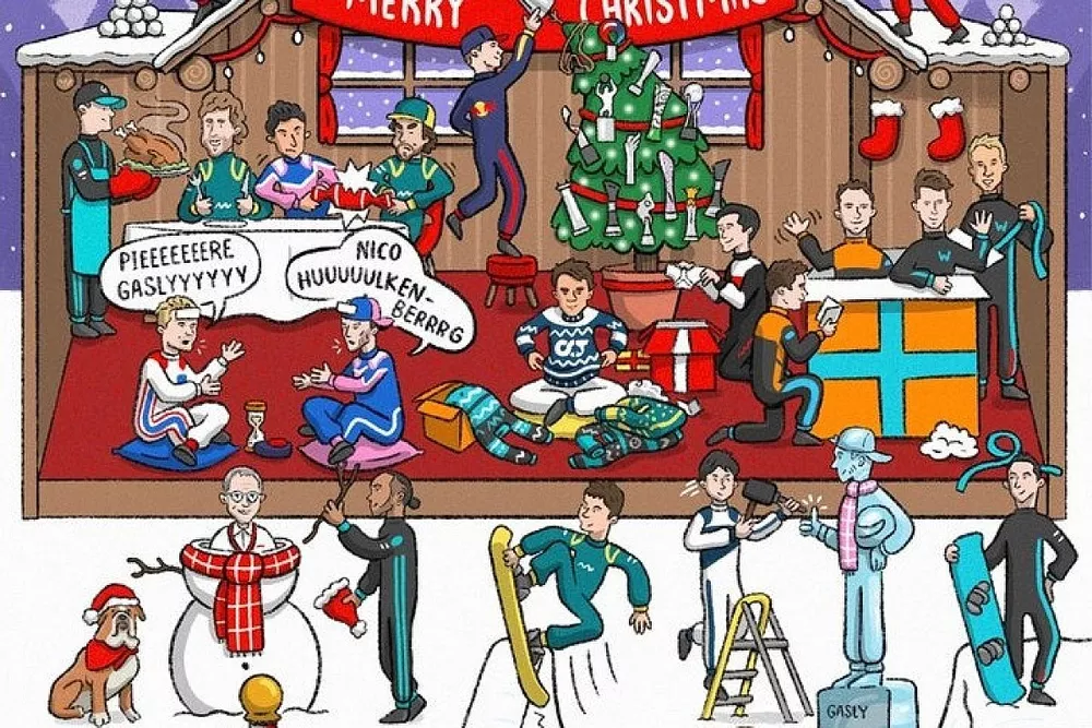 Merry Christmas from F1