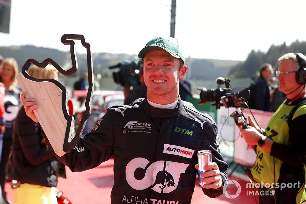 Il vincitore della gara Nick Cassidy, AF Corse