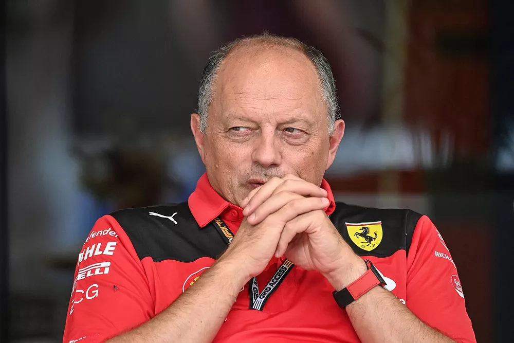 Frederic Vasseur, Team Principal and General Manager, Scuderia Ferrari 