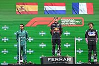 Verstappen gana en Holanda, Checo P&eacute;rez penalizado