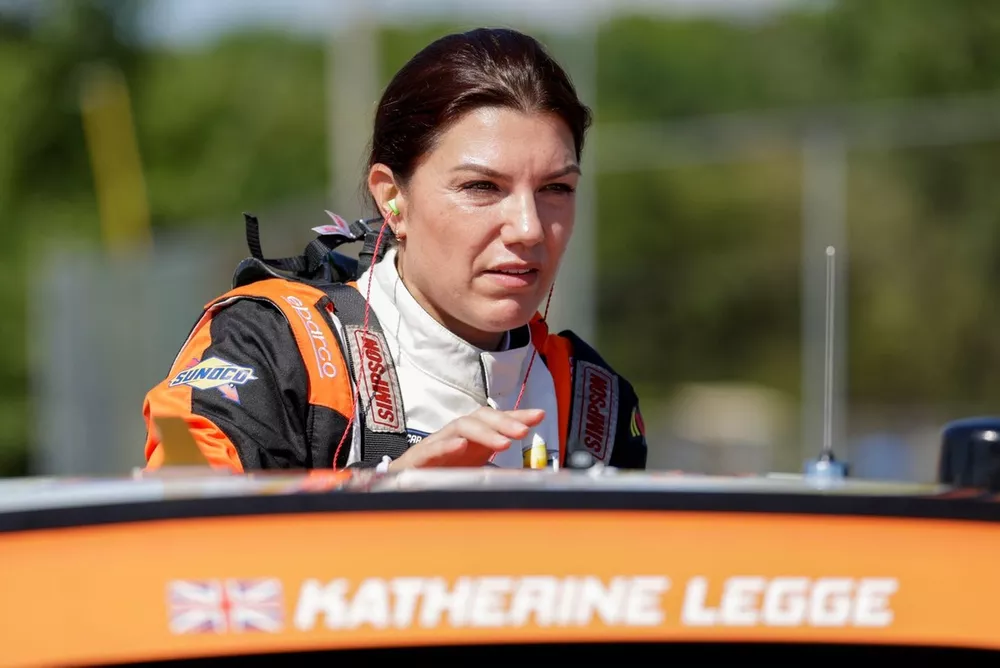 Katherine Legge, SS-Green Light Racing, Blast Equality Collab Chevrolet Camaro
