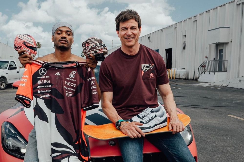 Toto Wolff hizo de skater
