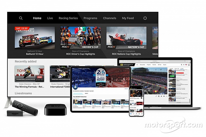 Motorsport.tv sediakan layanan gratis untuk fans