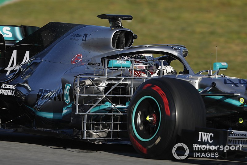 A Mercedes már az Ausztrál GP-re tervezett kasznival tesztelt