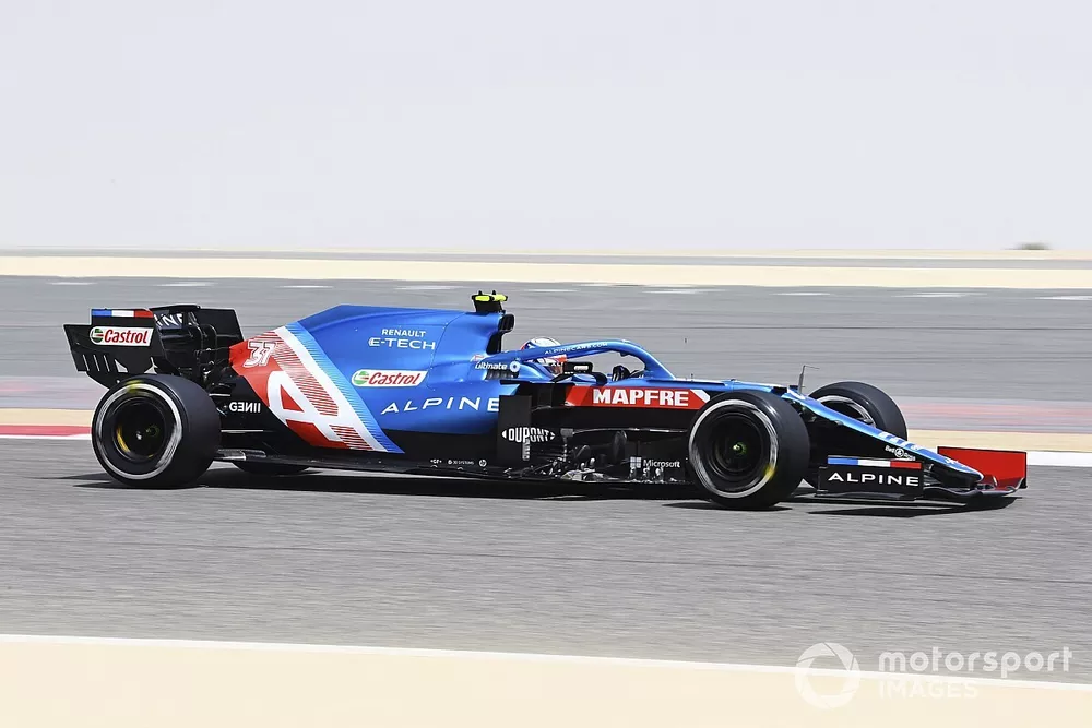 Esteban Ocon, Alpine A521 