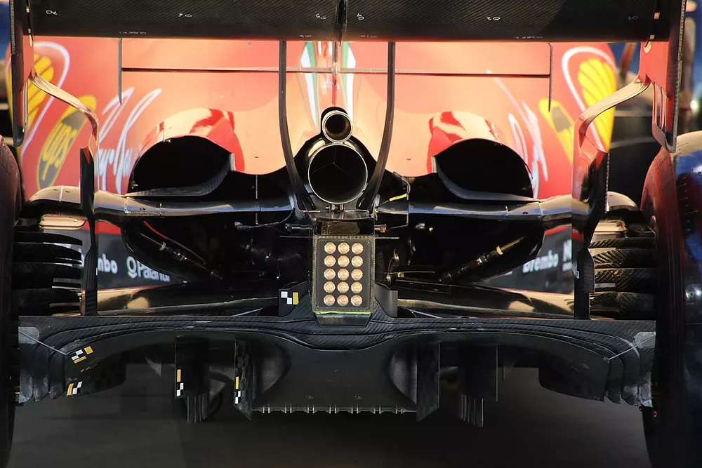 Ferrari SF1000 rear detail