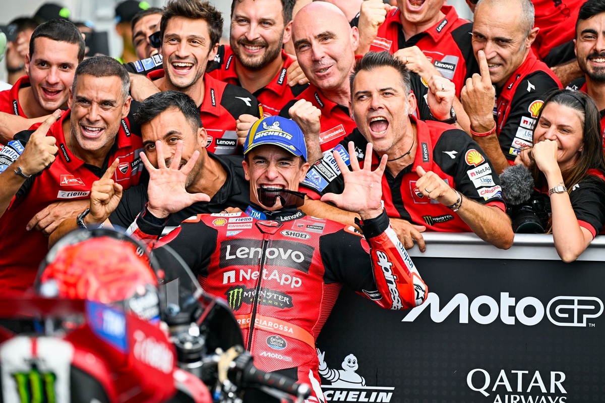 Márquez destaca pressão sobre rivais na luta pelo título da MotoGP