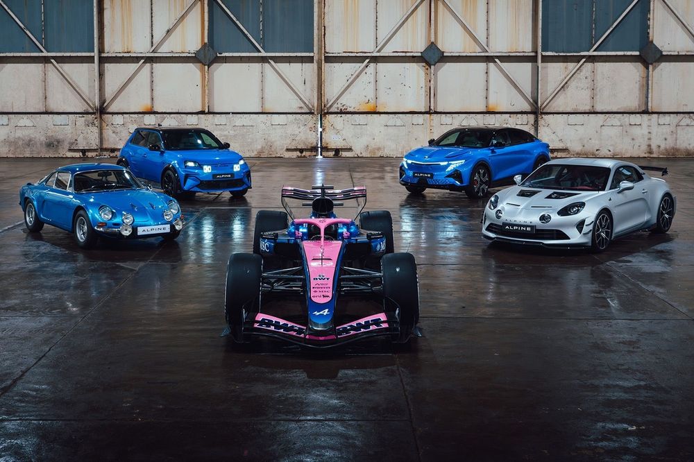 Decoraci&oacute;n de Alpine para la F1 2026 