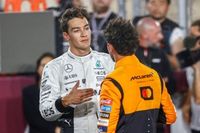 Russell, "frustrado" por las tácticas de McLaren en la sprint de Qatar