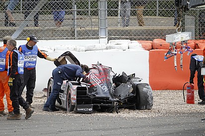 Nach Trainingscrash: Fußbruch bei Bruno Senna!
