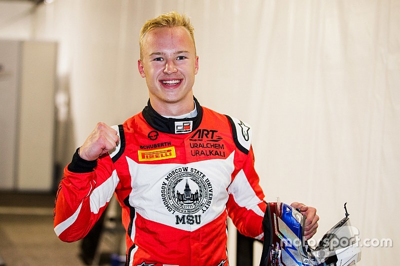 Мазепин выиграл последний в истории поул серии GP3