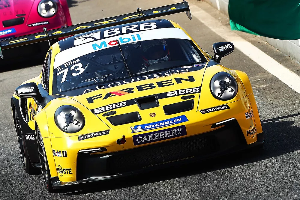 Carros da Porsche Cup em Goi&acirc;nia