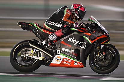 Aleix Espargaró: “Rodar así es peligroso; la curva dos es como ir sobre hielo”