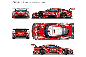 スパーク特注 ZENT CERUMO GR supra 2023 立川祐路 ZENT CERUMO GR Supra（立川祐路／石浦宏明） | autosport web