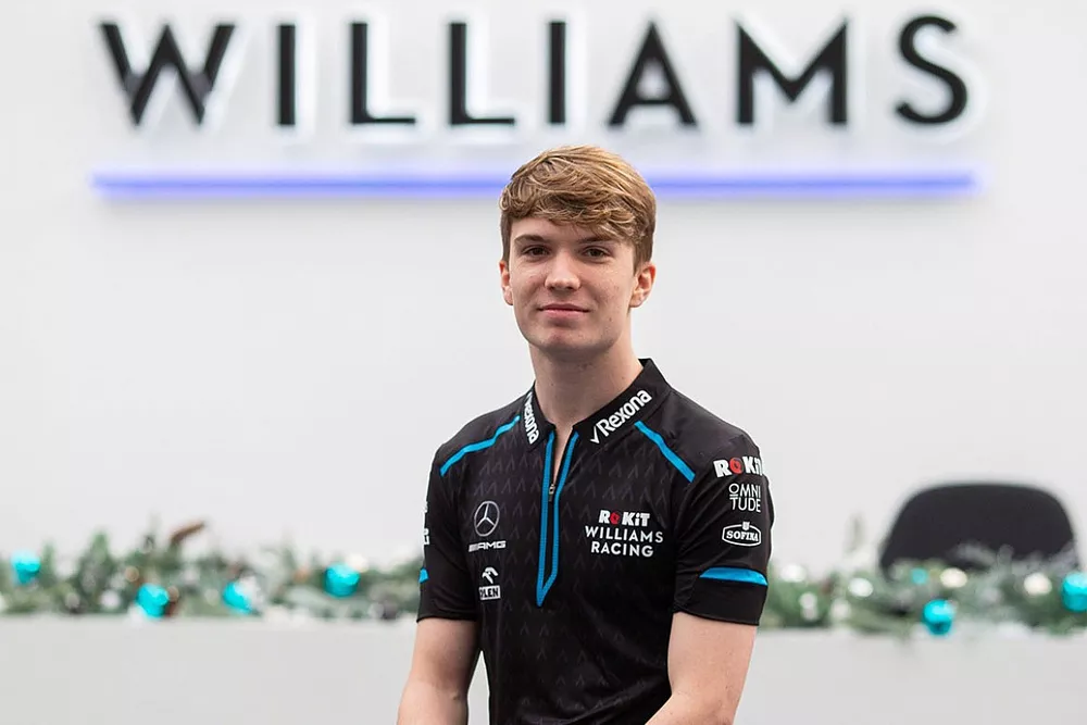 Dan Ticktum, pilota di sviluppo Williams