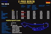 Horarios para el Berl&iacute;n ePrix I y II F&oacute;rmula E 2024